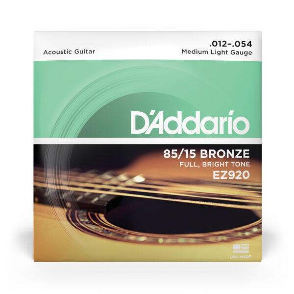 Saitensatz D´Addario EZ920 Great American Bronze Medium Light