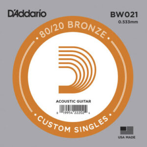 Einzelsaite D´Addario BW021 80/20 Bronze