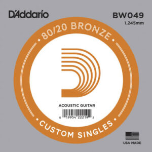 Einzelsaite D´Addario BW049 80/20 Bronze