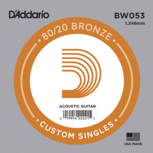 Einzelsaite D´Addario BW053 80/20 Bronze