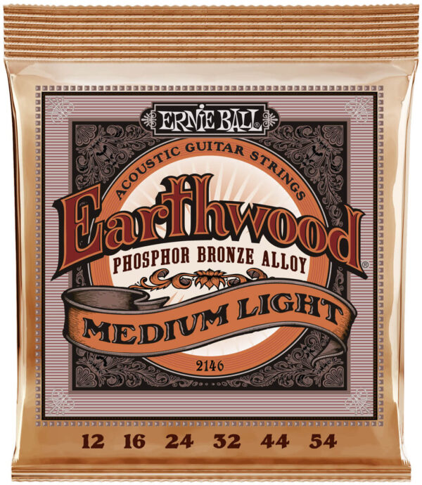 Saitensatz Ernie Ball EB2146 Earthwood Ph Med Light