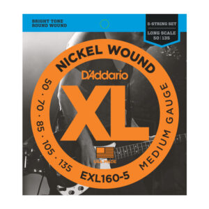 Saitensatz D´Addario EXL160-5 5-String/Long Scale/Medium