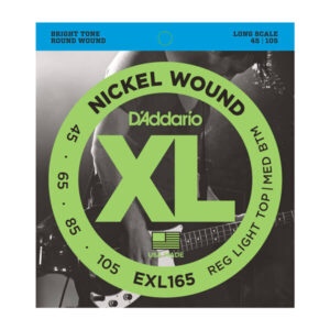 Saitensatz D´Addario EXL165 Long Scale/Light-Medium