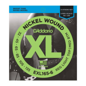 Saitensatz D´Addario EXL165-6 6-String/Long Scale/Light-Medium