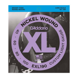 Saitensatz D´Addario EXL190 Long Scale/Custom Light