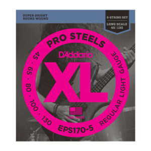 Saitensatz D´Addario EPS170-5 Pro Steels 5-String/Long/Light