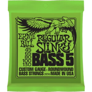 Saitensatz Ernie Ball EB2836 Regular Slinky Nickel 5-String