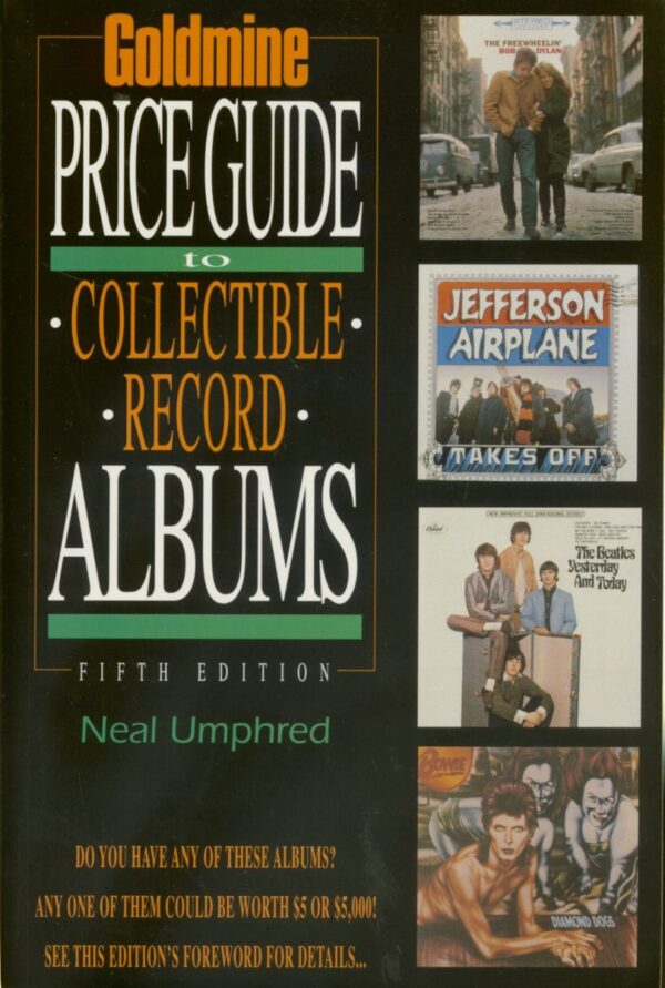 Neal Umphred - Goldmine Price Guide To Collectable Record Albums 5th Edition