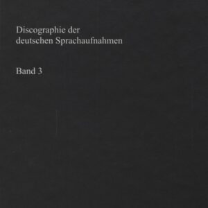 Deutsche Sprachaufnahmen - Deutsche Sprachaufnahmen - Vol.3