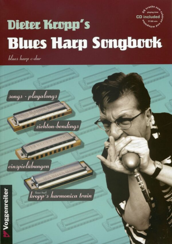 Dieter Kropp - Dieter Kropp's Blues Harp Songbook & CD