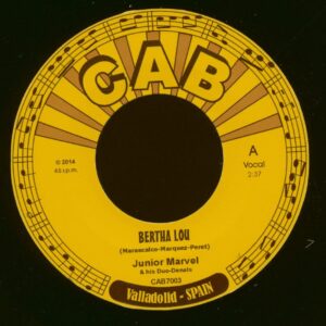 Junior Marvel - Bertha Lou - Just Keep On Going (7inch