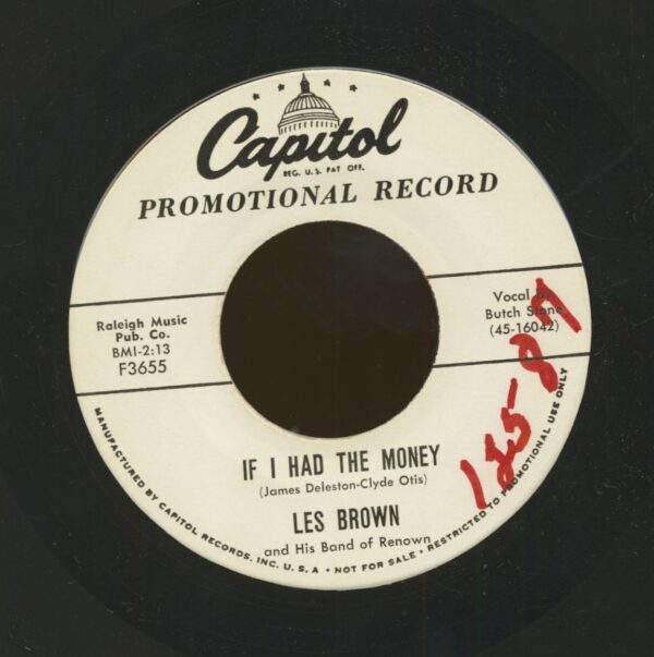 Les Brown & His Orchestra - If I Had The Money - Original Joe (7inch