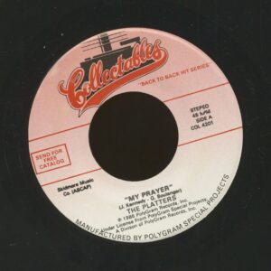 The Platters - My Prayer - On My Word Of Hoor (7inch