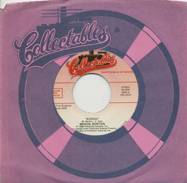 Brook Benton - Endlessly - Kiddo (7inch