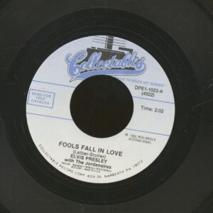 Elvis Presley - Fools Fall In Love - Blue Suede Shoes (7inch