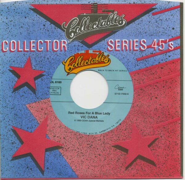 Vic Dana - Red Roses For A Blue Lady - I Love You Drops (7inch