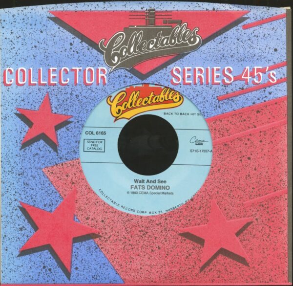 Fats Domino - Wait And See - Valley Of Tears (7inch