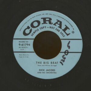 Dick Jacobs - The Big Beat - Tower's Trot (7inch