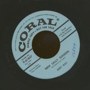 Judy Kay - New Sally Goodin' - Lo Siento Mucho (7inch