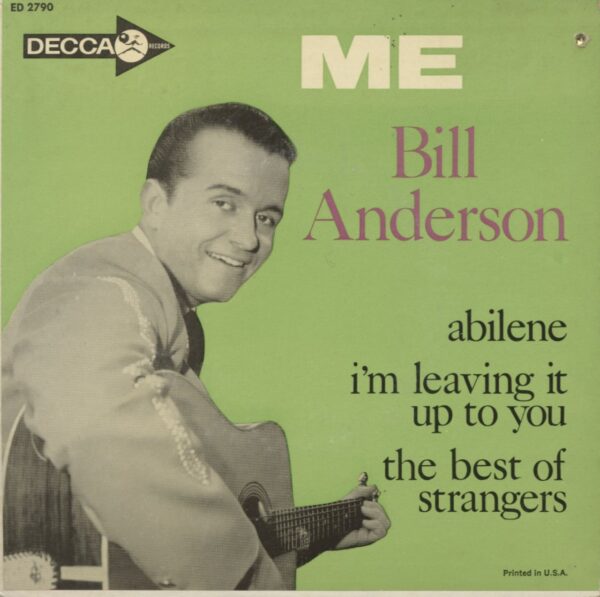 Bill Anderson - Me (7inch