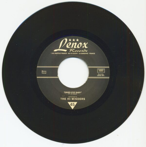 The Hi-Winders - Dried Eye Baby - Tones In My Bones (7inch