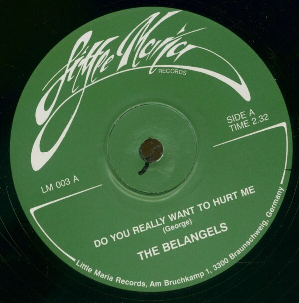 Belangels - Do You Really Want To Hurt Me - Streetcorner Symphony (7inch