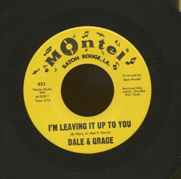 Dale & Grace - I'm Leaving It Up To You - That's What I Like (7inch