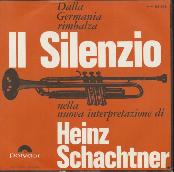 Heinz Schachtner - Il Silenzio - Musik zum Verlieben (7inch