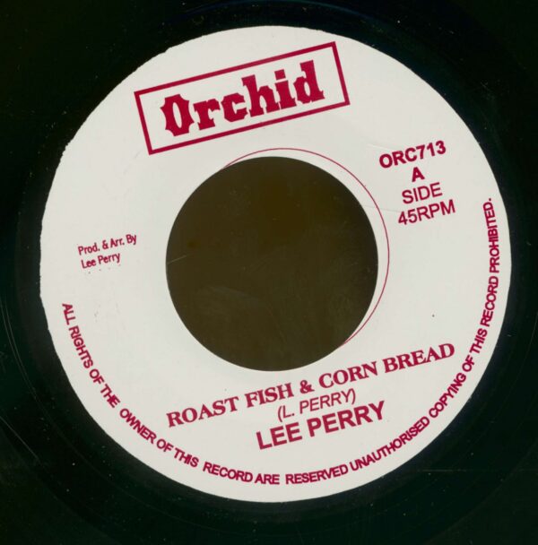 Lee Perry - Roast Fish & Corn Bread - Free The Weed (7inch