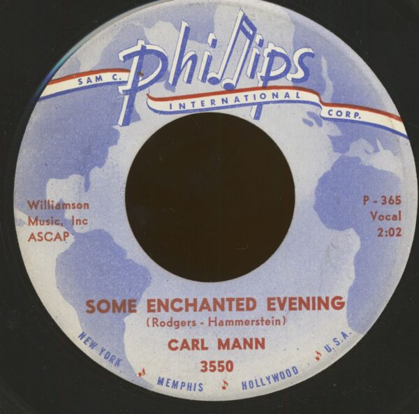 Carl Mann - Some Enchanted Evening - I Can't Forget (7inch