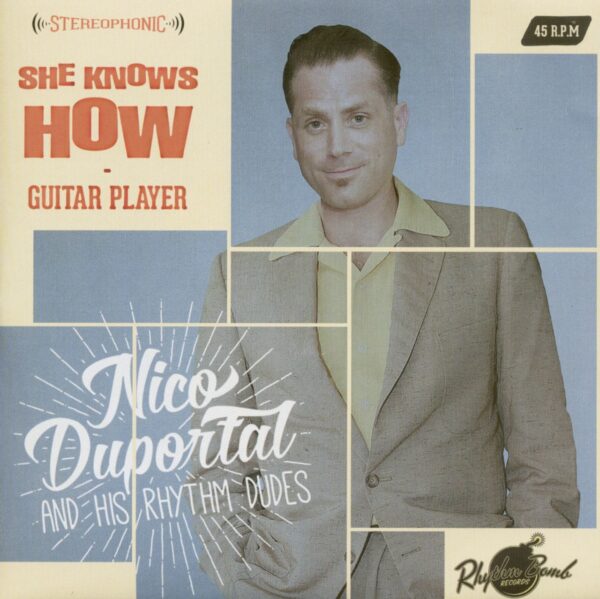 Nico Duportal - She Knows How - Guitar Player (7inch