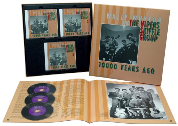 The Vipers Skiffle Group - 10.000 Years Ago (3-CD Deluxe Box Set)