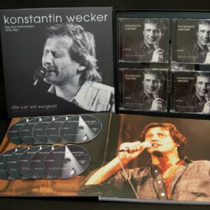 Konstantin Wecker - Live-Aufnahmen (10-CD Deluxe Box Set)