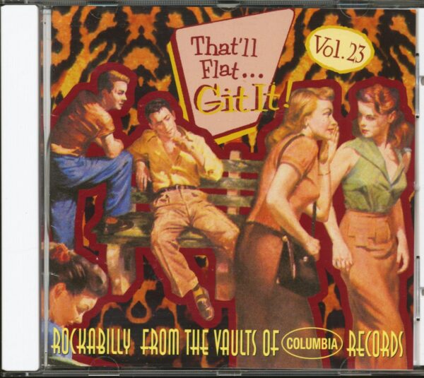 Various - That'll Flat Git It! - Vol.23 - Rockabilly From The Vaults Of Columbia Records (CD)