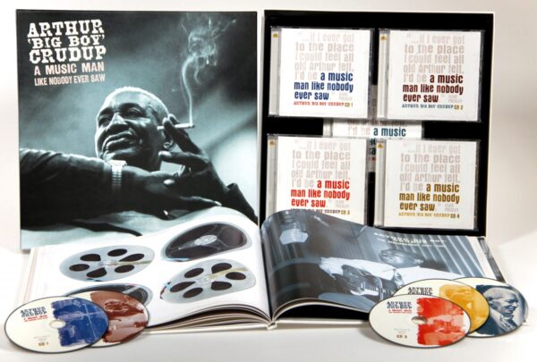 Arthur 'Big Boy' Crudup - A Music Man Like Nobody Ever Saw (5-CD Deluxe Box Set)