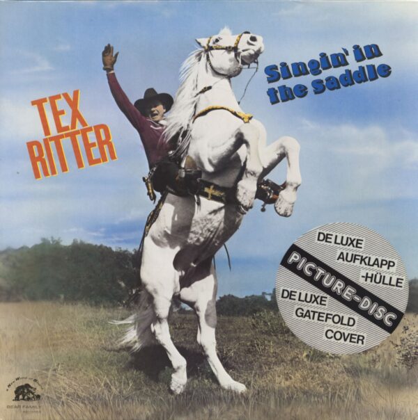 Tex Ritter - Singin' In The Saddle (LP