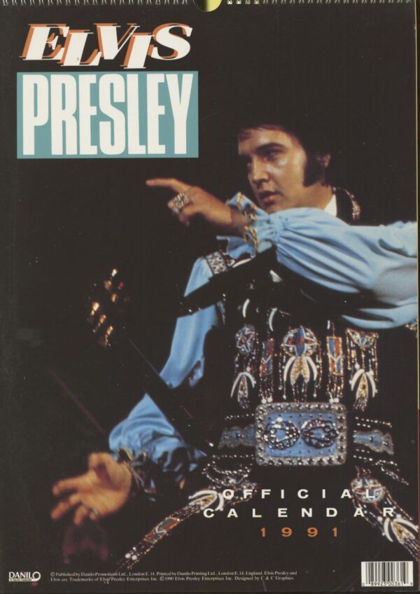 Elvis Presley - Elvis Presley - 1991 Danilo Calendar