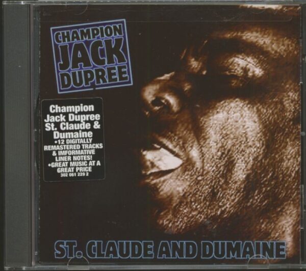 Champion Jack Dupree - St. Claude And Dumaine (CD