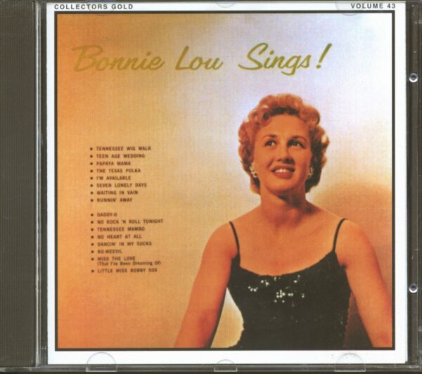 Bonnie Lou - Bonnie Lou Sings! (CD)