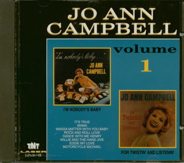 Jo Ann Campbell - I'm Nobody's Baby - For Twistin' & Listenin' (CD)