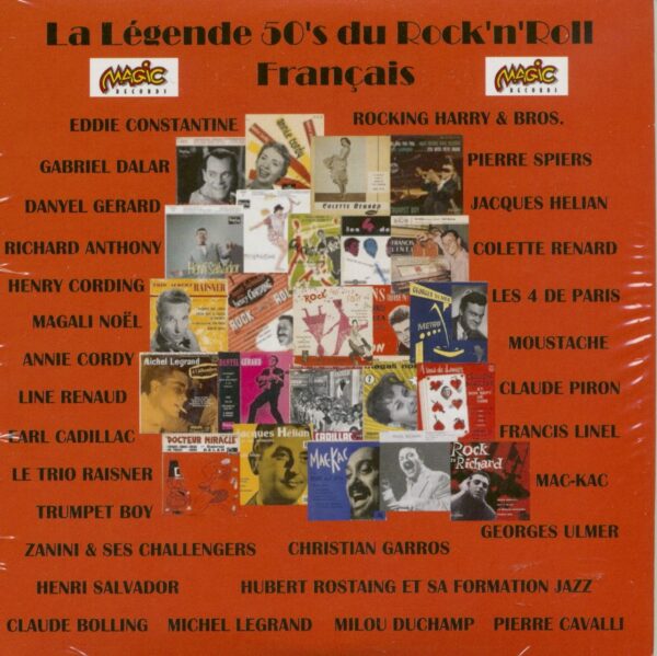 Various - La Legende du Rock'n'Roll 50's Francais