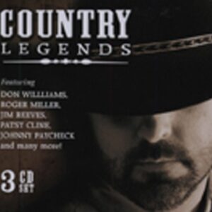 Various - Country Legends (3-CD) Tincan - Blechdose