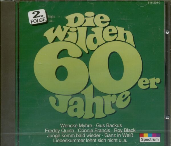 Various - Die wilden 60er Jahre Vol.2 (CD)