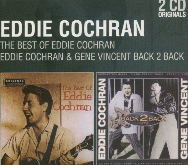 Eddie Cochran - The Best of & Back to Back Hits (2-CD)