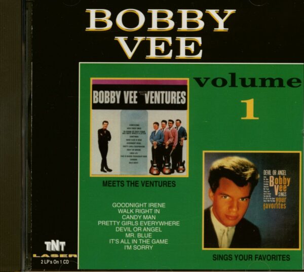 Bobby Vee - Meets The Ventures - Sings Your Favorites (CD)