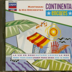 Mantovani & His Orchestra - Continental Encores (CD)