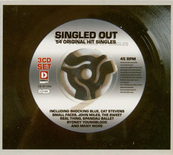 Various - Singled Out - 54 Original Hit Singles (3-CD)