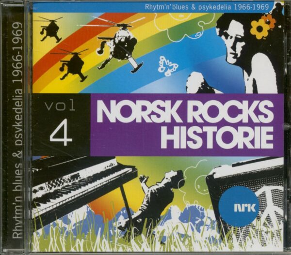 Various - Norsk Rock Historie - R&B & Psych 1966-69 (CD)