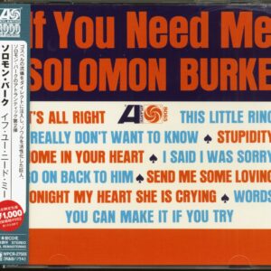 Solomon Burke - If You Need Me (CD