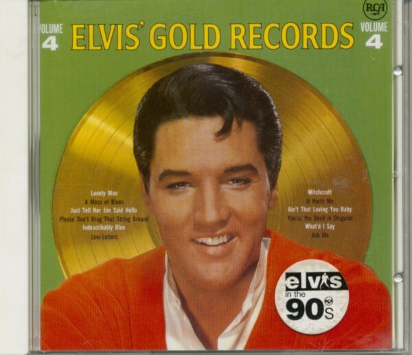 Elvis Presley - Elvis' Gold Records Volume 4 (CD)